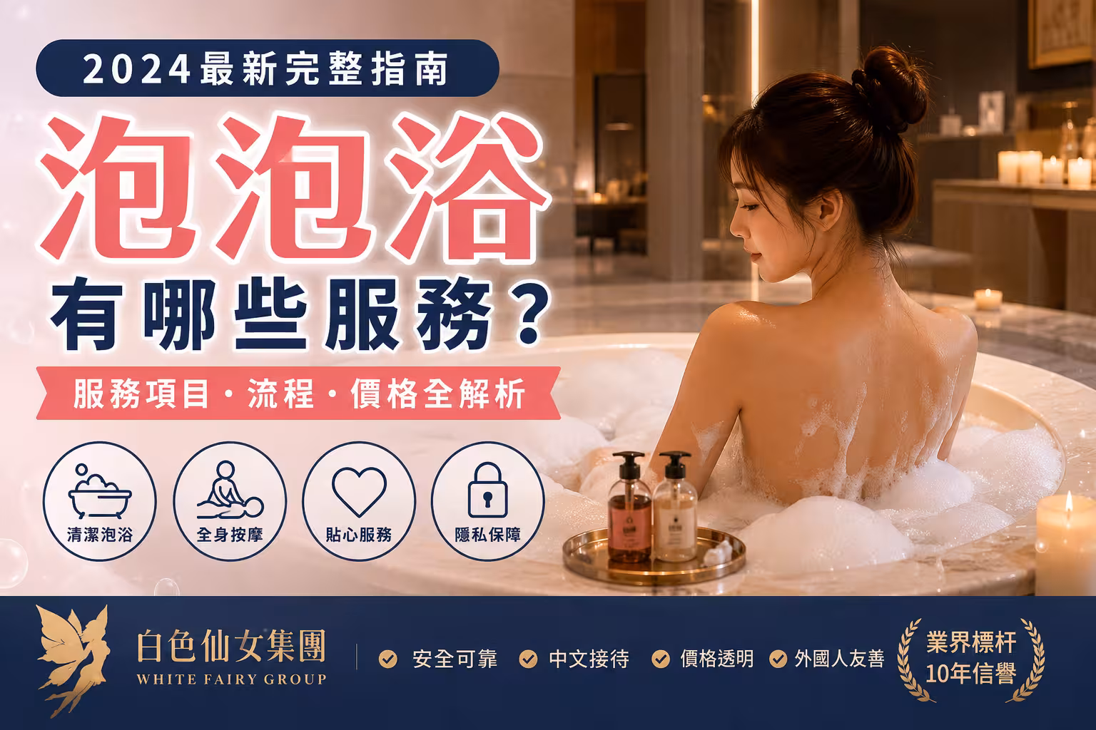 泡泡浴有哪些服務？2026日本Soapland完整流程與價格指南 - 攻略指南封面圖