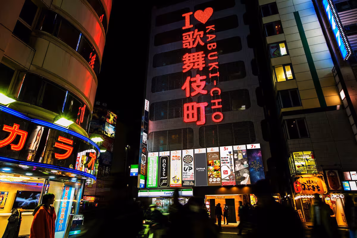 東京夜生活文化街景